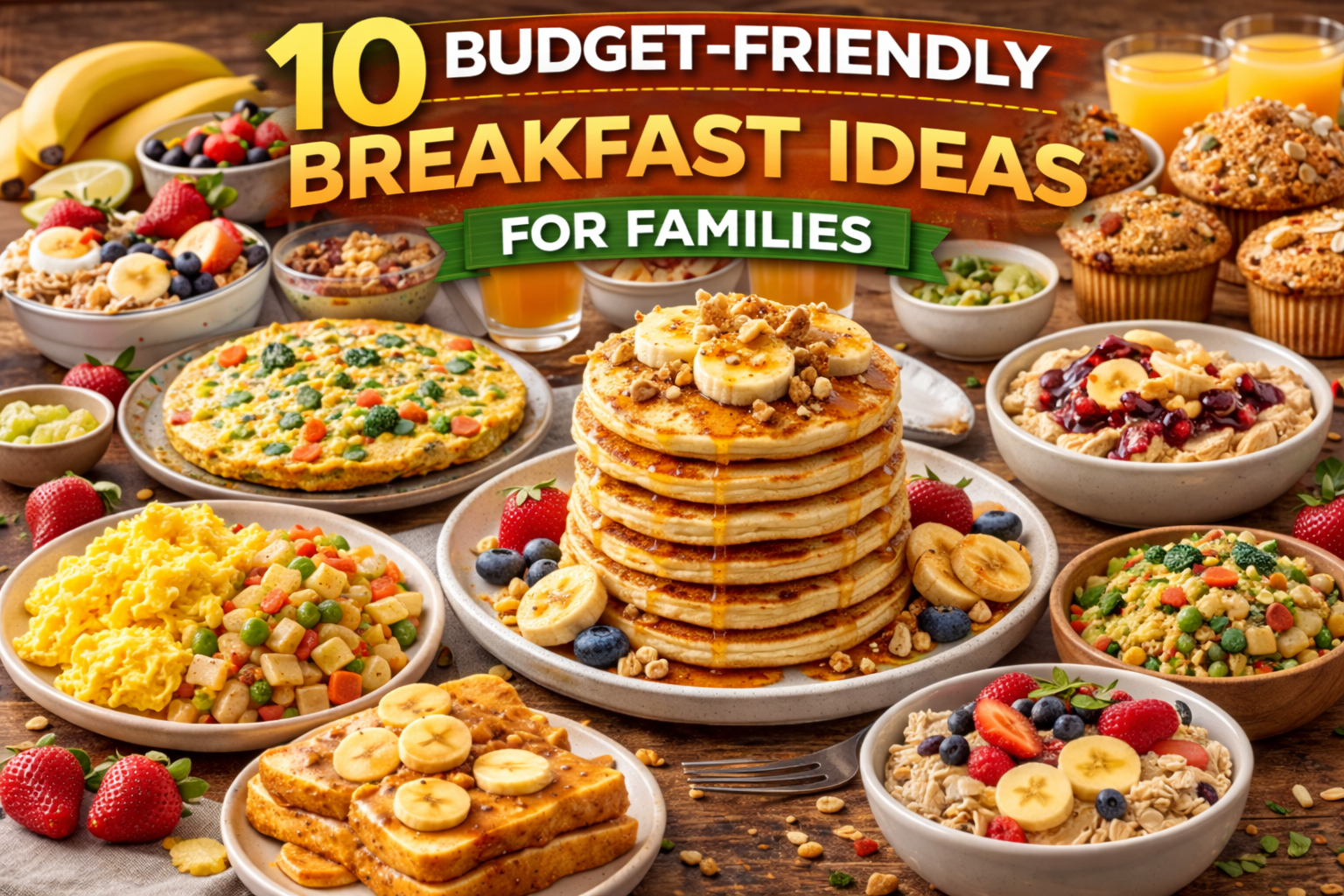 10 Budget-Friendly Breakfast Ideas for Families