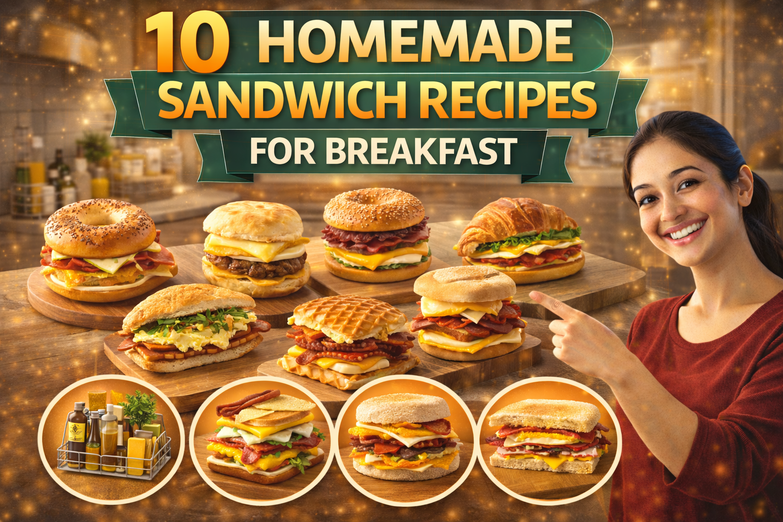 10 Homemade Sandwich Recipes for Breakfast