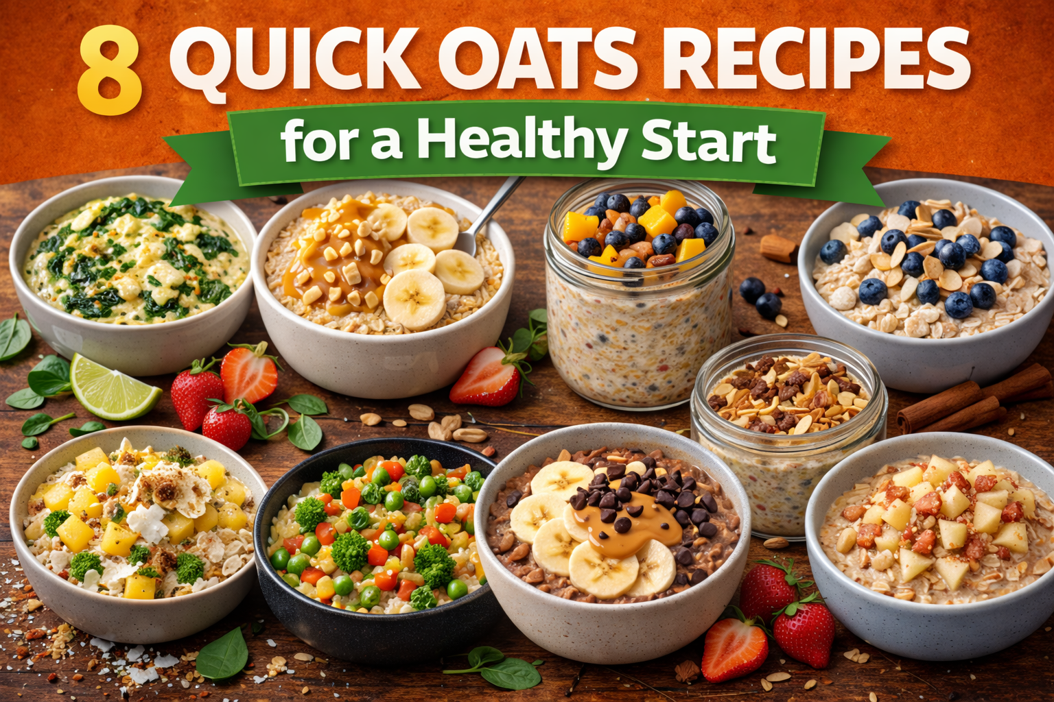 8 Quick Oats Recipes for a Healthy Start