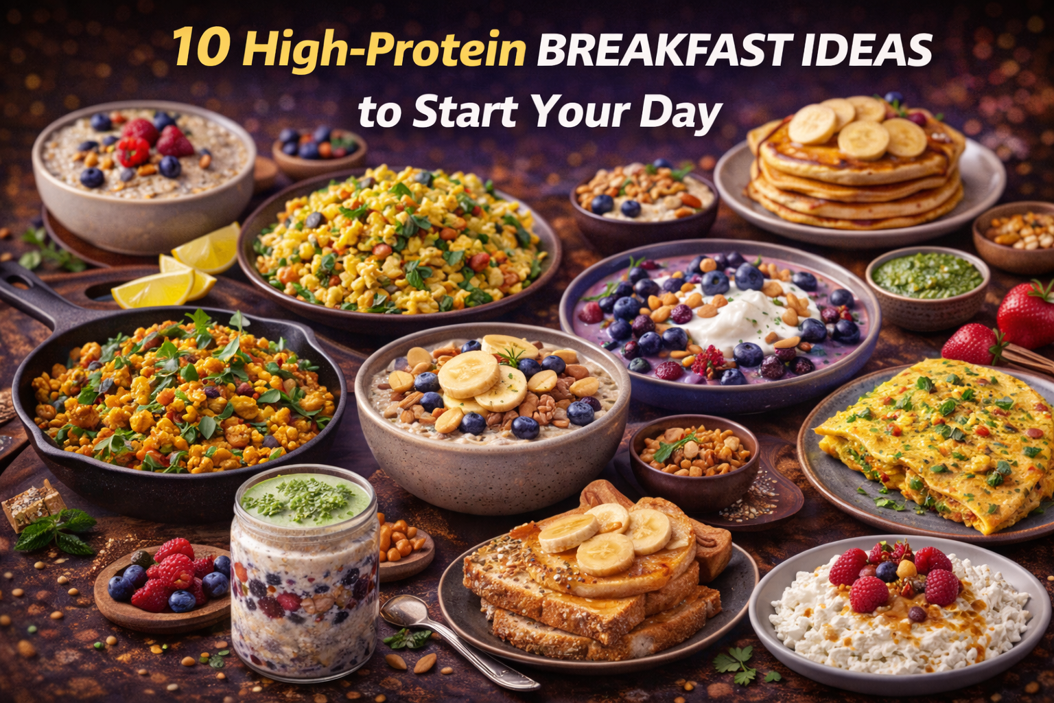 10 High-Protein Breakfast Ideas to Start Your Day
